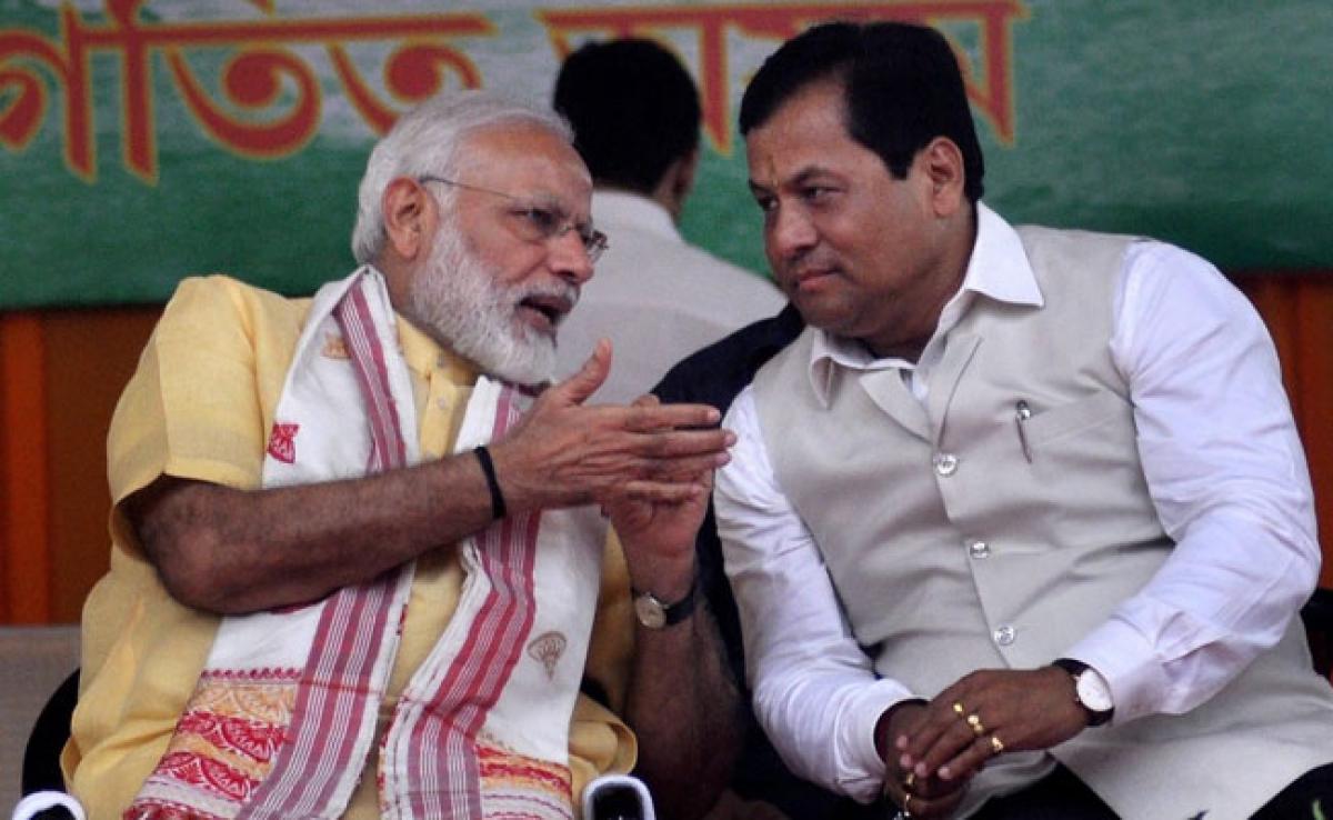 Sarbananda Sonowal Rushes To Delhi To Discuss Flood Problem With PM Modi